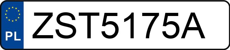 Numer rejestracyjny ZST 5175A posiada VOLKSWAGEN PASSAT - ZST5175A Numer rejestracyjny ZST 5175A posiada VOLKSWAGEN PASSAT - ZST5175A
