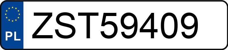 Numer rejestracyjny ZST 59409 posiada CITROEN XM - ZST59409