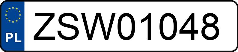 RegistreringsnummerZSW 01048 har MERCEDES-BENZ E 290 TD 210 Elegance - ZSW01048