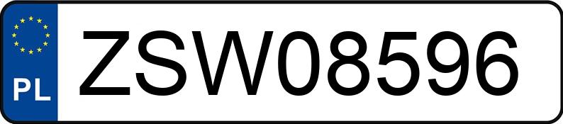 Numer rejestracyjny ZSW 08596 posiada FORD Mondeo Ghia - ZSW08596