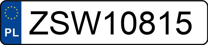 Numer rejestracyjny ZSW 10815 posiada BMW 540I - ZSW10815 Numer rejestracyjny ZSW 10815 posiada BMW 540I - ZSW10815