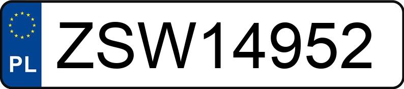 Numer rejestracyjny ZSW 14952 posiada FORD MONDEO - ZSW14952