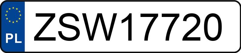 Numer rejestracyjny ZSW 17720 posiada MERCEDES-BENZ C 200 Kompressor Kat. MR`00 E3 203 Classic - ZSW17720