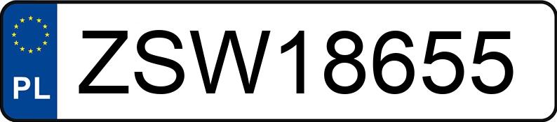Numer rejestracyjny ZSW 18655 posiada FORD Fiesta 1.5 TDCi MR`13 E5 Trend - ZSW18655