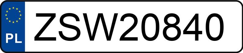 Numer rejestracyjny ZSW 20840 posiada BMW 520D - ZSW20840 Numer rejestracyjny ZSW 20840 posiada BMW 520D - ZSW20840