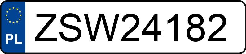 Numer rejestracyjny ZSW 24182 posiada OPEL Corsa C 1.2 MR`00 E3 Comfort - ZSW24182