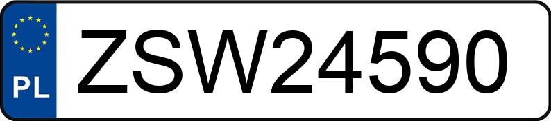 Numer rejestracyjny ZSW 24590 posiada LEXUS UX 2.0 MR`18 E6d F Sport CVT - ZSW24590