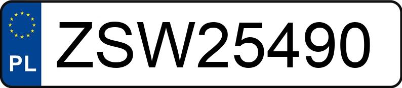 Numer rejestracyjny ZSW 25490 posiada FORD Fiesta 1.2 MR`09 E4 Gold X - ZSW25490