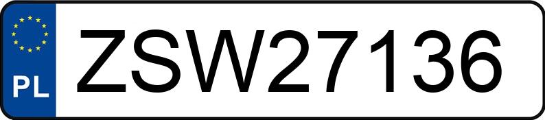 El número de registro ZSW 27136 tiene BMW 520 Diesel DPF MR`10 E5 F10 520 Diesel DPF MR`10 E5 F10 - ZSW27136 El número de registro ZSW 27136 tiene BMW 520 Diesel DPF MR`10 E5 F10 520 Diesel DPF MR`10 E5 F10 - ZSW27136