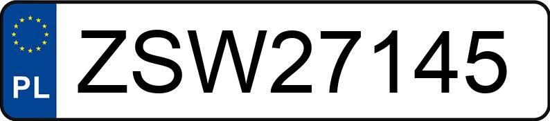 Numer rejestracyjny ZSW 27145 posiada VOLKSWAGEN Polo V 1.6 TDI-CR MR`09 E5 Highline BMT - ZSW27145 Numer rejestracyjny ZSW 27145 posiada VOLKSWAGEN Polo V 1.6 TDI-CR MR`09 E5 Highline BMT - ZSW27145