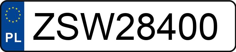 Numer rejestracyjny ZSW 28400 posiada MERCEDES-BENZ GLE 53 AMG MR`18 E6d V167 4Matic+ - ZSW28400