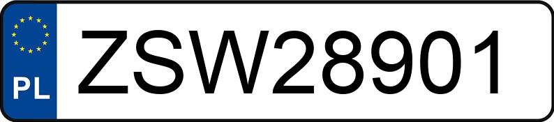 Numer rejestracyjny ZSW 28901 posiada PEUGEOT Boxer 335 2.0 BlueHDi MR`14 E6 3.5t L3 - ZSW28901