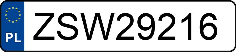 Numer rejestracyjny ZSW 29216 posiada FORD S-Max 2.0 MR`10 E5 Titanium S - ZSW29216