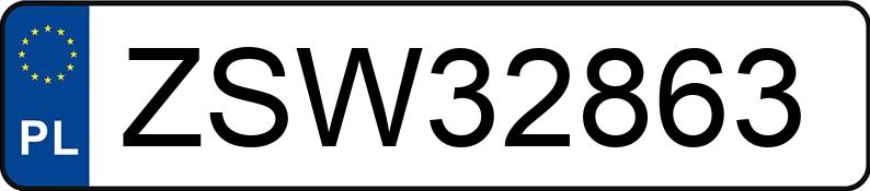 Numer rejestracyjny ZSW 32863 posiada BMW 320 Touring Diesel Kat. MR`98 E46 320 Touring Diesel Kat. MR`98 E46 - ZSW32863