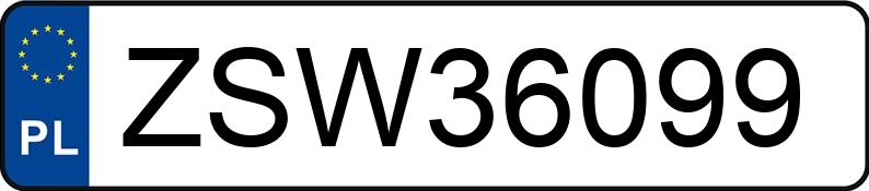 Numer rejestracyjny ZSW 36099 posiada MERCEDES-BENZ G 400 D - ZSW36099