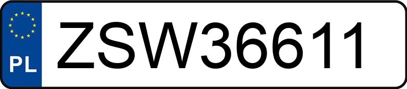 Numer rejestracyjny ZSW 36611 posiada MASERATI GRANTURISMO - ZSW36611