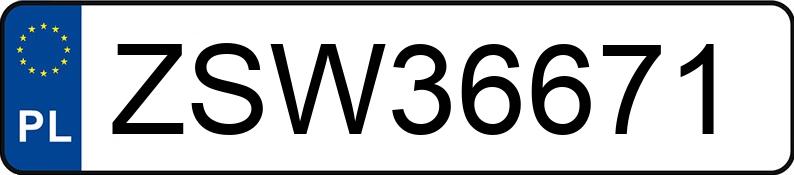 Registreringsnummeret ZSW 36671 har AUDI A6 Avant Quattro 2.7 TDi MR`04 E4 4F A6 Avant Quattro 2.7 TDi MR`04 E4 4F - ZSW36671