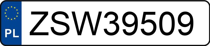 Реєстраційний номер ZSW 39509 має MERCEDES-BENZ CLS 500 MR`11 E5 218 CLS 500 MR`11 E5 218 - ZSW39509