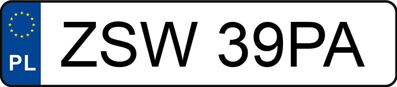 Numer rejestracyjny ZSW 39PA posiada MARTZ  8 - ZSW39PA