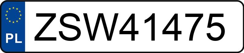 Die Registrierungsnummer ZSW 41475 hat MERCEDES-BENZ S 320 CDI MR`05 E4 221 S 320 CDI MR`05 E4 221 - ZSW41475