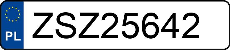 Numer rejestracyjny ZSZ 25642 posiada SKODA YETI - ZSZ25642 Numer rejestracyjny ZSZ 25642 posiada SKODA YETI - ZSZ25642