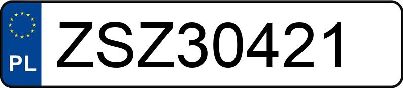 Numer rejestracyjny ZSZ 30421 posiada VOLKSWAGEN POLO - ZSZ30421 Numer rejestracyjny ZSZ 30421 posiada VOLKSWAGEN POLO - ZSZ30421