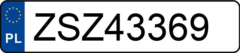 Numer rejestracyjny ZSZ 43369 posiada BMW 520 I - ZSZ43369 Numer rejestracyjny ZSZ 43369 posiada BMW 520 I - ZSZ43369