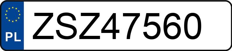 Numer rejestracyjny ZSZ 47560 posiada BMW 520D - ZSZ47560