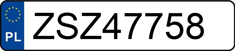Numer rejestracyjny ZSZ 47758 posiada NISSAN NAVARA D401 - ZSZ47758