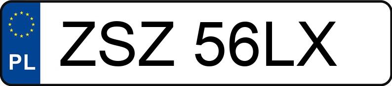 Numer rejestracyjny ZSZ56LX posiada MITSUBISHI L 200 DID MR`06 E4 2.9t Instyle