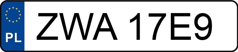 Numer rejestracyjny ZWA 17E9 posiada BMW 320D - ZWA17E9 Numer rejestracyjny ZWA 17E9 posiada BMW 320D - ZWA17E9