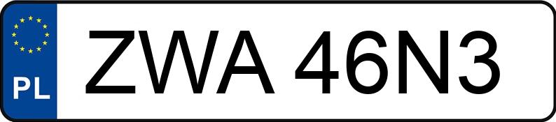 Numer rejestracyjny ZWA 46N3 posiada PEUGEOT 508 2.0 HDI - ZWA46N3