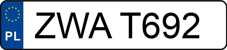 Numer rejestracyjny ZWA T692 posiada JELCZ PR110 16.0t D - ZWAT692 Numer rejestracyjny ZWA T692 posiada JELCZ PR110 16.0t D - ZWAT692