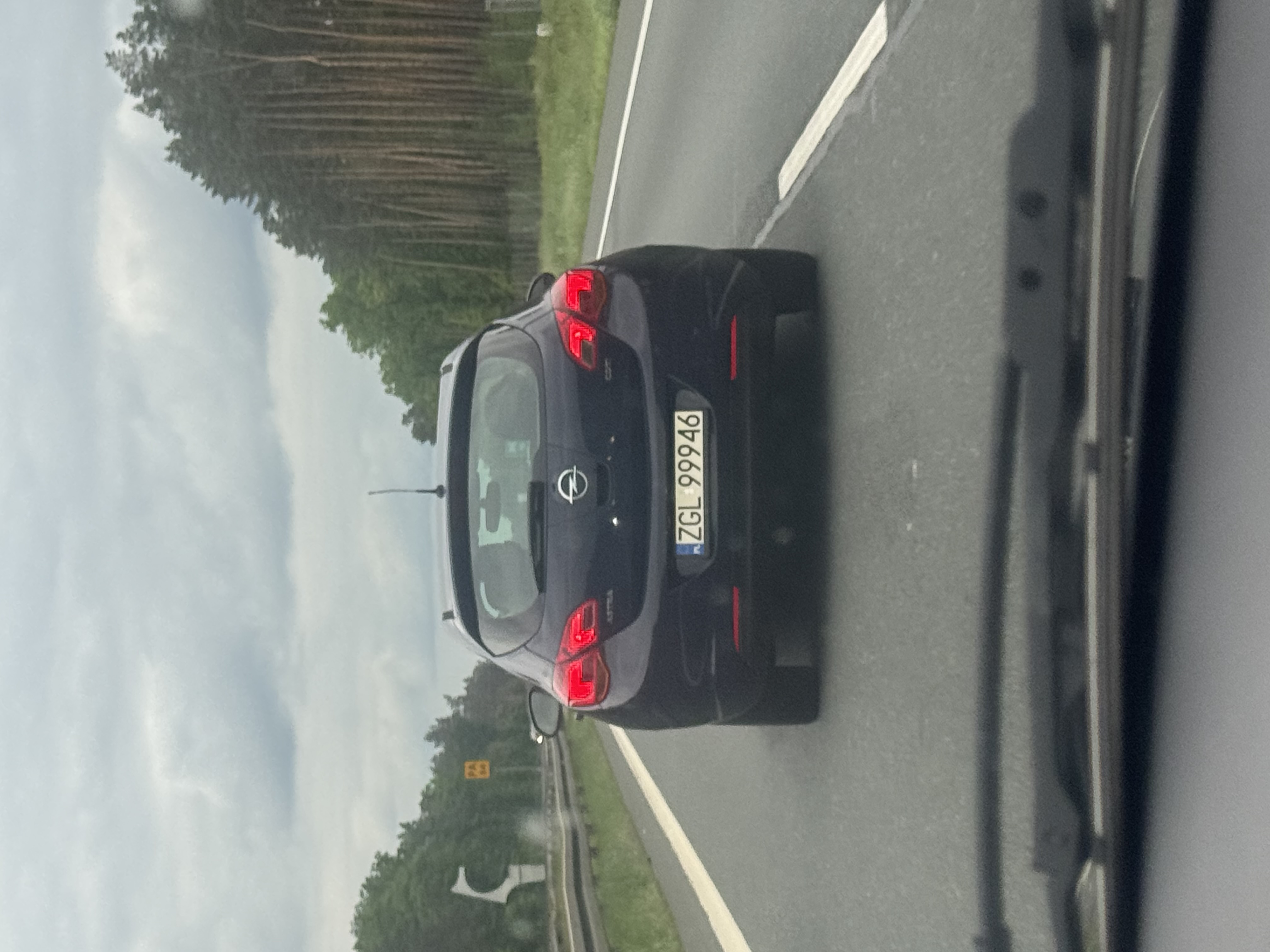 Vägpirat i ett fordon med registreringsnummer ZGL99946