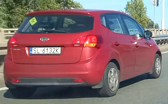 Pirata de carretera en un vehículo con matrícula SL6132K