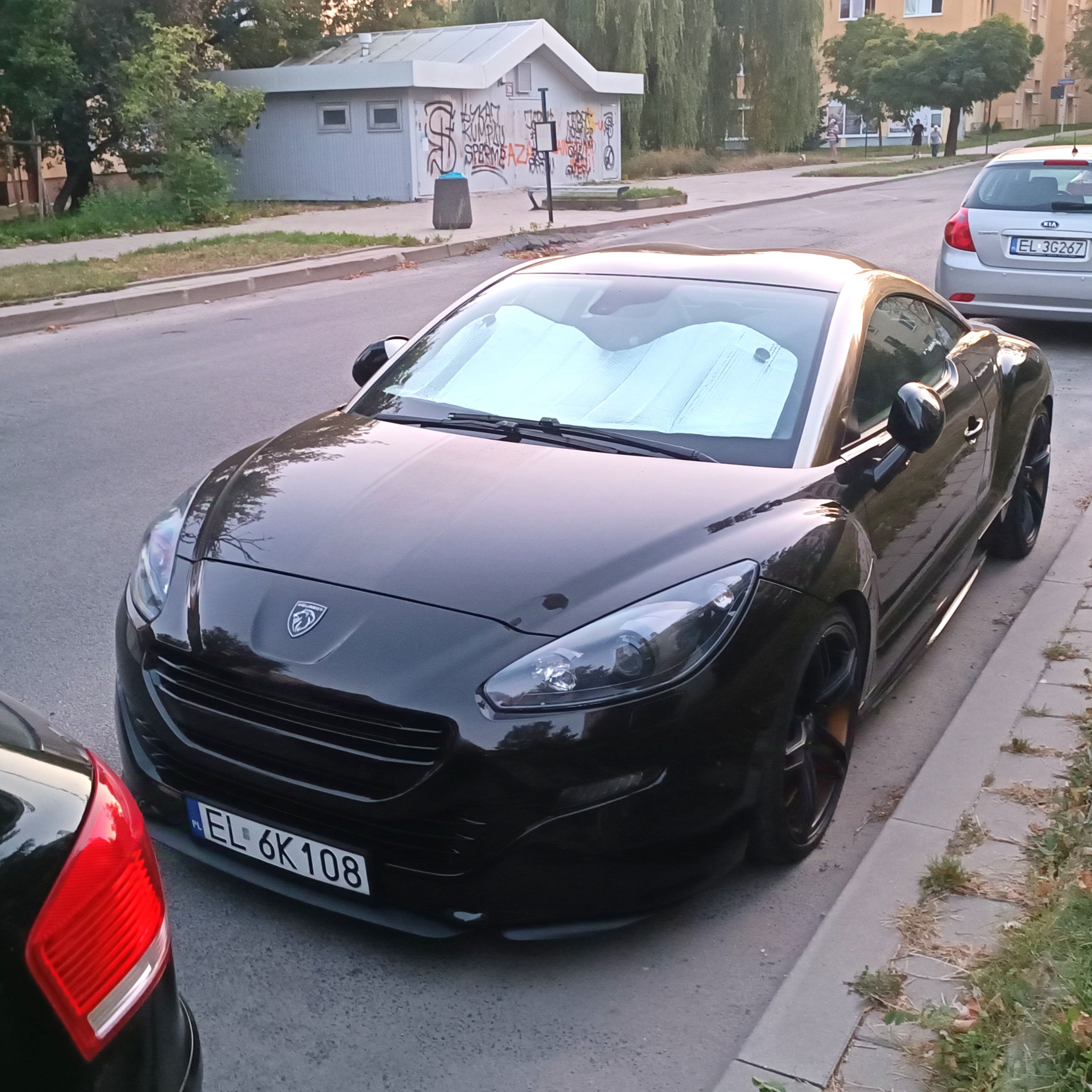 Numer rejestracyjny EL6K108 posiada PEUGEOT RCZ HDI MR`10 E5 Coupe