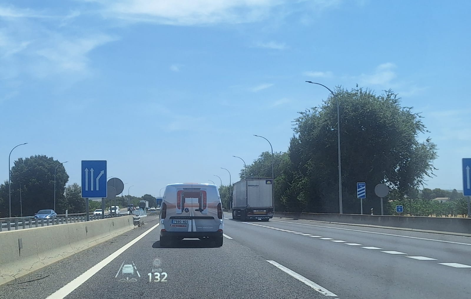Road rage by vehicle with registration numbers 7880NGS
