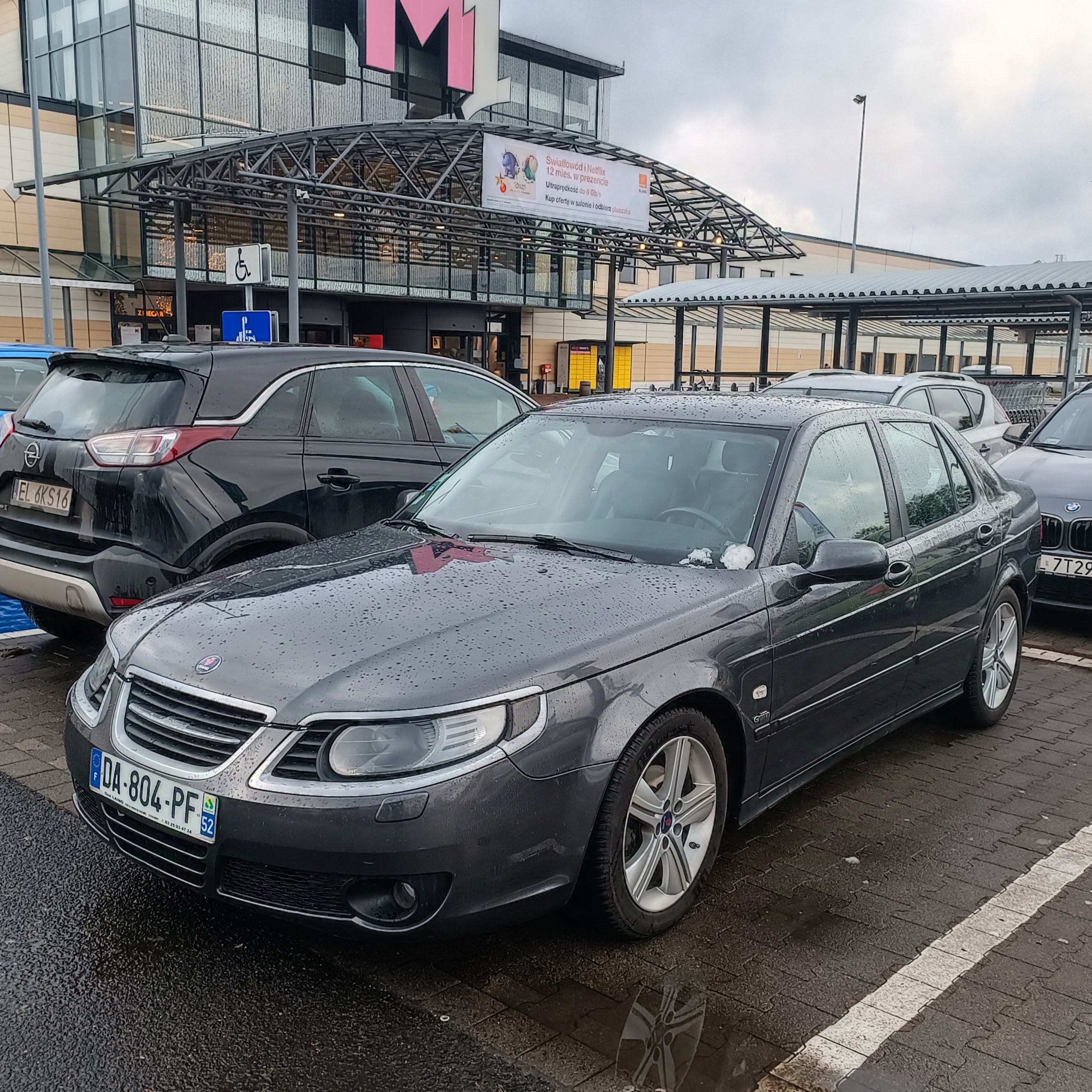 Numer rejestracyjny DA804PF posiada SAAB 9-5 SE 2.0T GPL