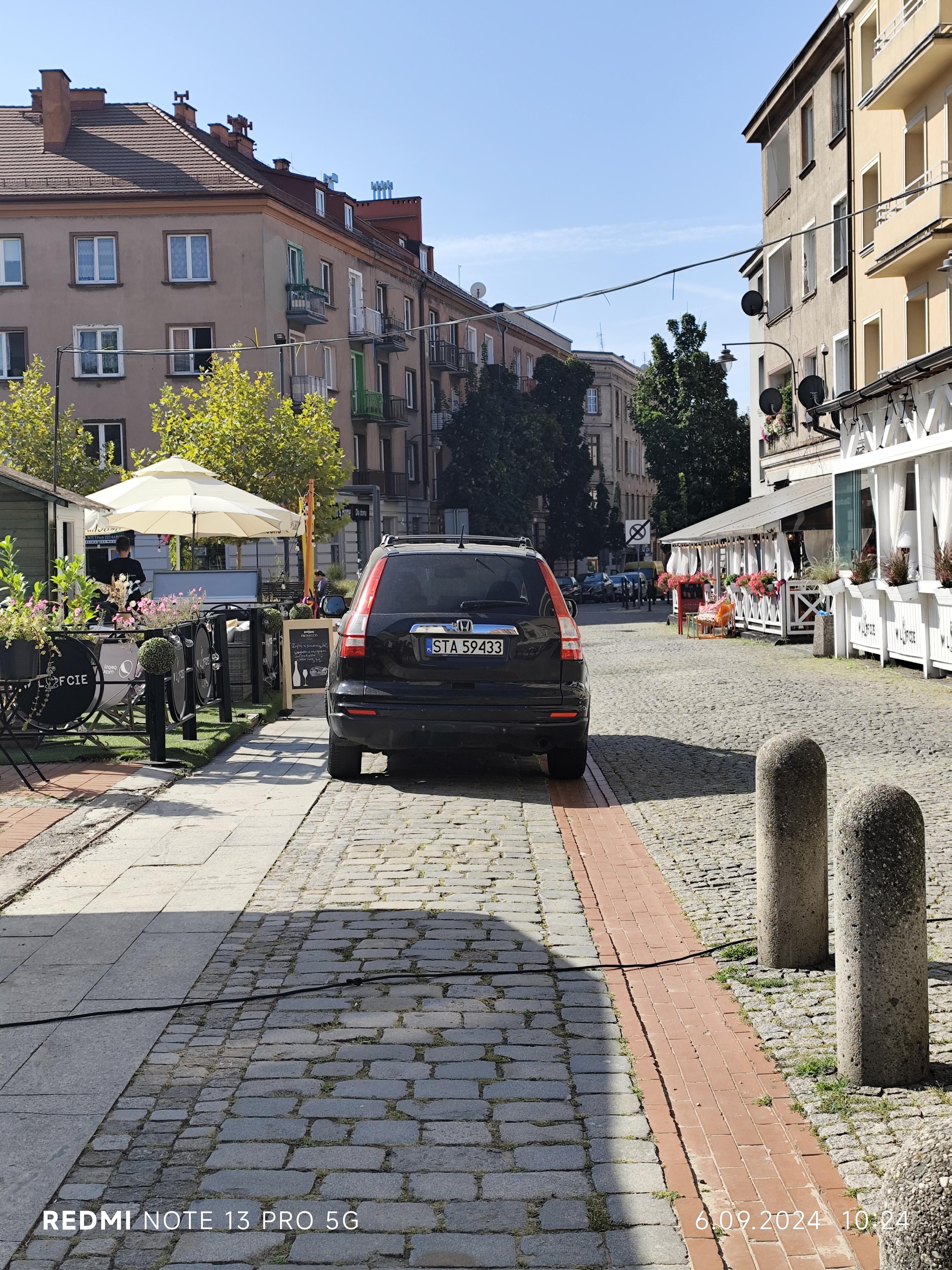 Parkmaster in einem Fahrzeug mit STA59433-Zahlen