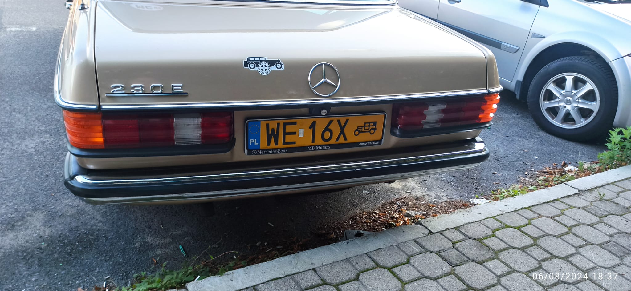 Pirat drogowy w pojeździe o numerach rejestracyjnych WE16X