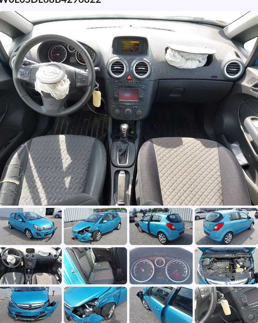 Numer rejestracyjny BI 821JW posiada OPEL CORSA - BI821JW