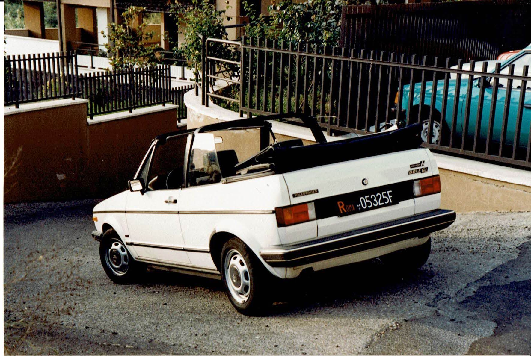 Numer rejestracyjny ROMA05325F posiada VOLKSWAGEN Golf 1a serie