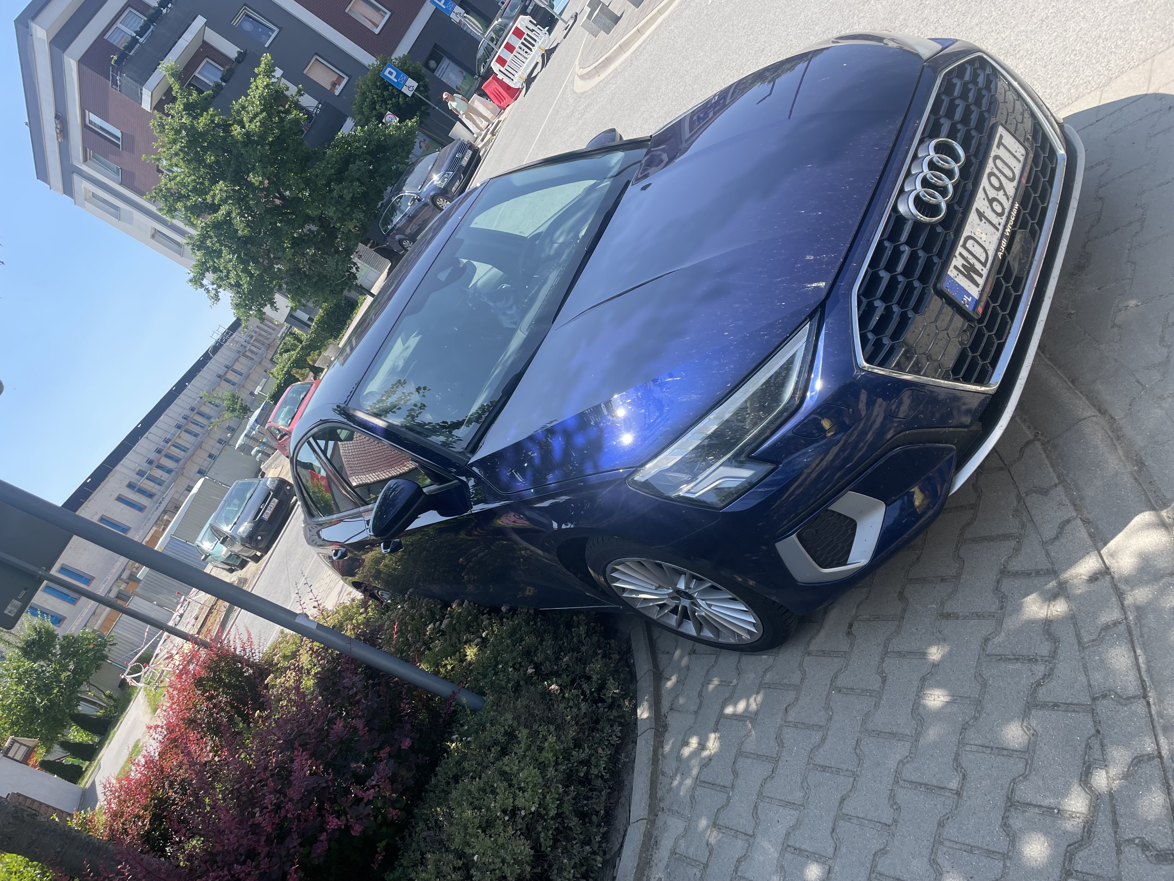 Parkeringsmester i et køretøj med WD1690T-numre