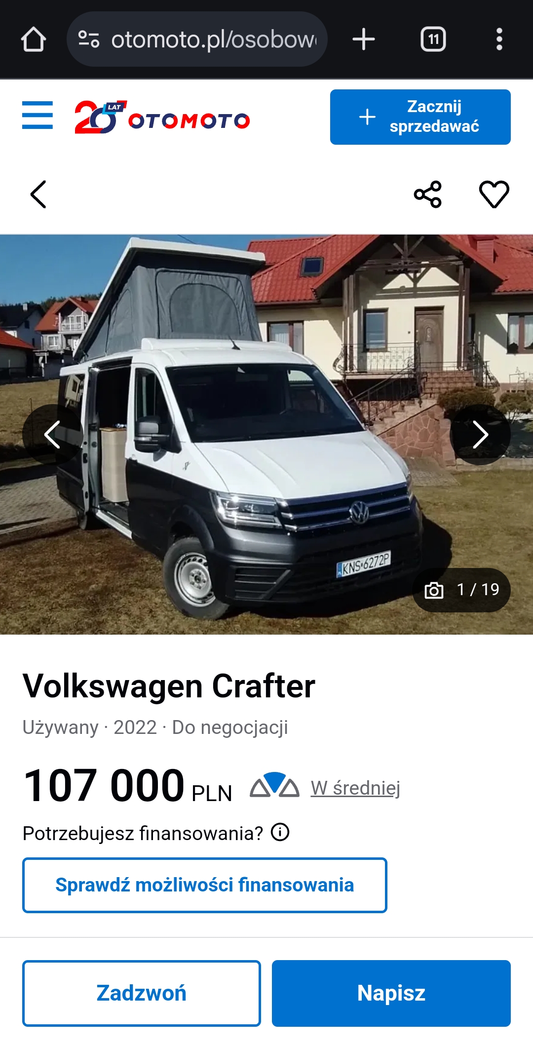 Numer rejestracyjny KNS 6272P posiada TOYOTA ProAce Verso 2.0 CRD MR`16 E6.3 3.1t Medium Business Aut. - KNS6272P