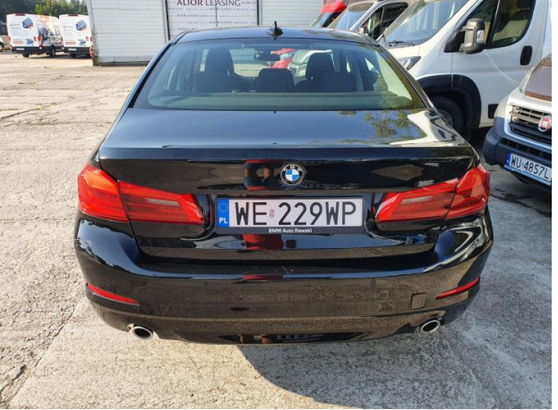 Numer rejestracyjny WE 229WP posiada BMW Seria 5 - WE229WP