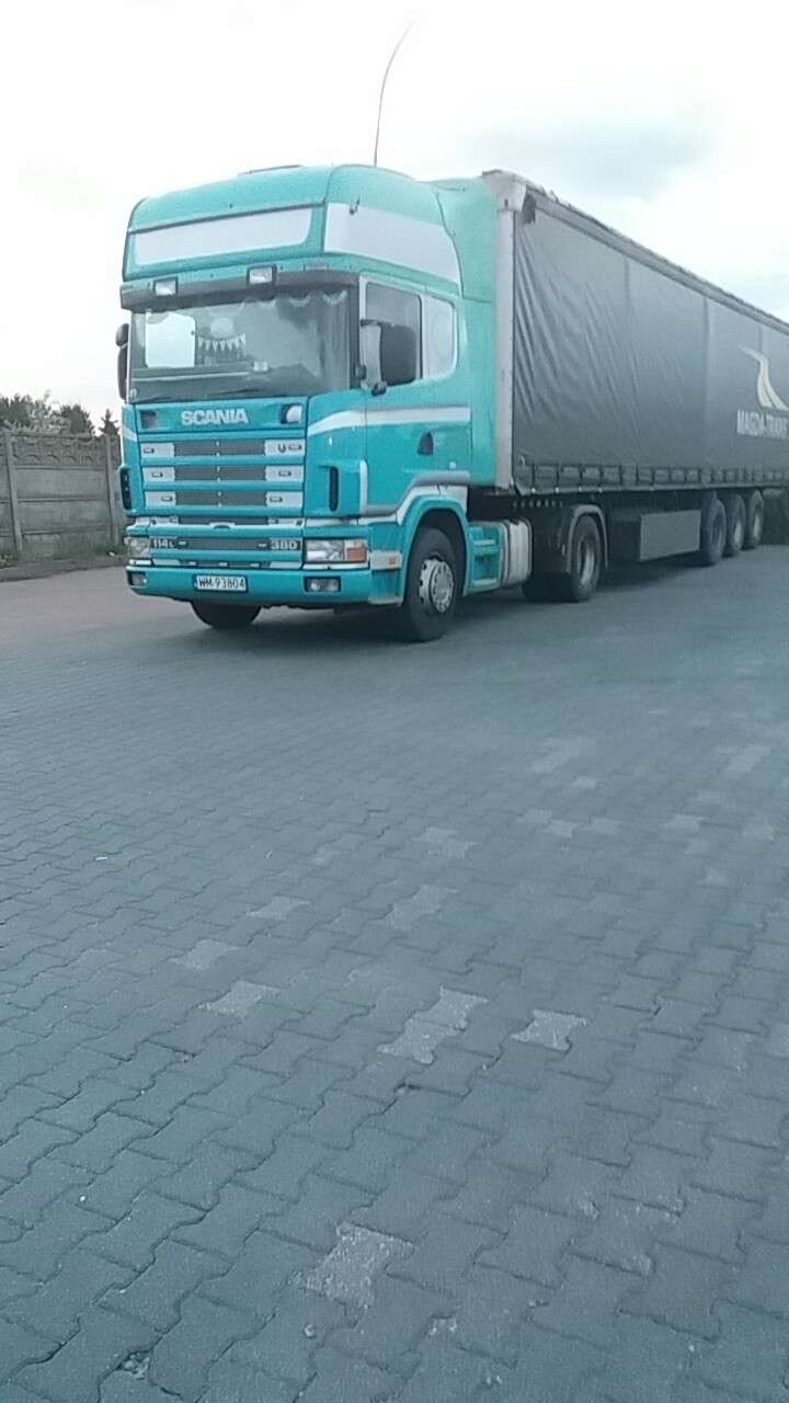 Numer rejestracyjny WM 93804 posiada SCANIA 114 L 380 - WM93804
