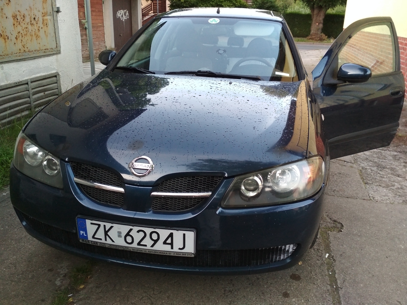 Numer rejestracyjny ZK6294J posiada NISSAN Almera Acenta