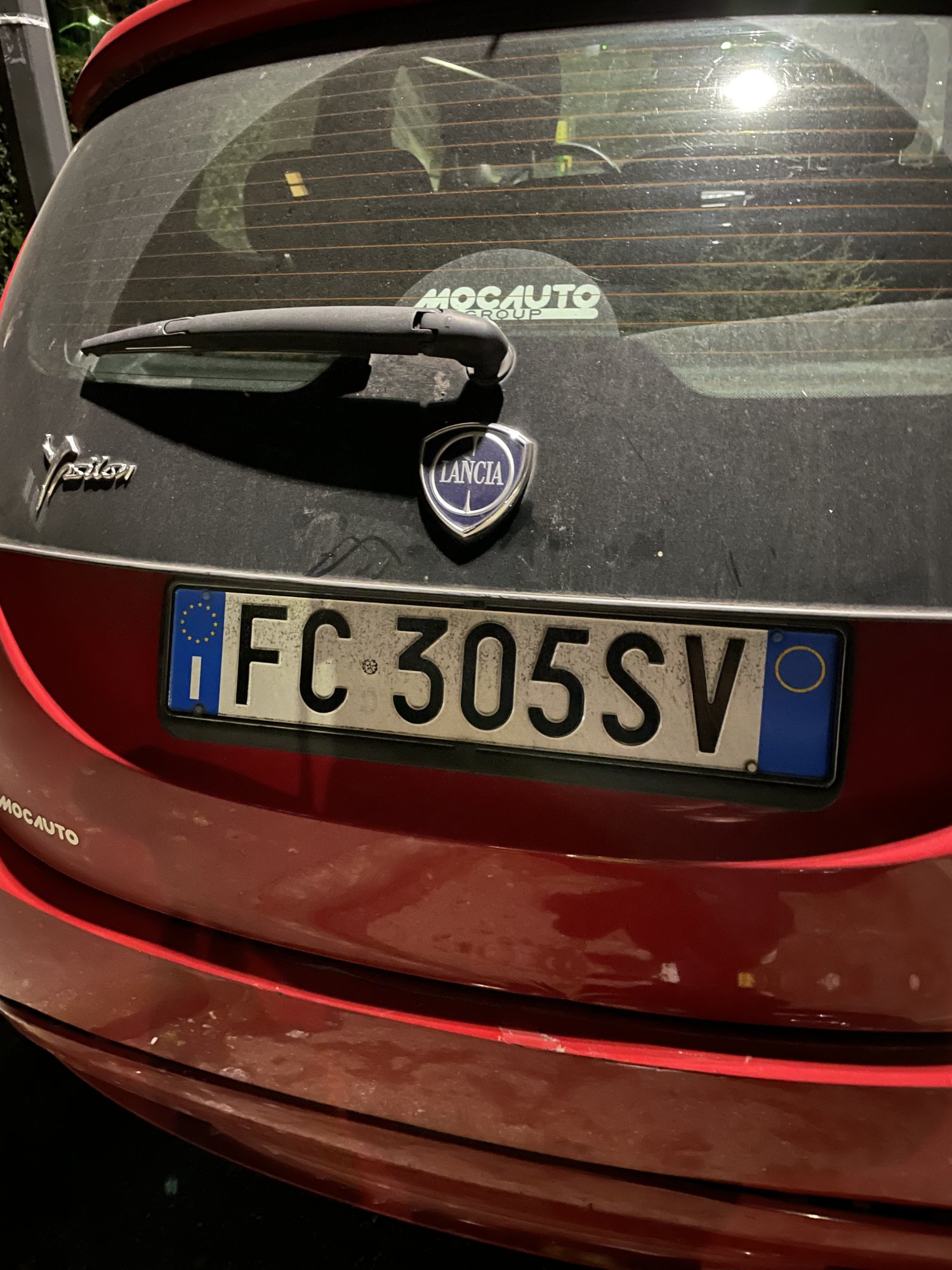 Numer rejestracyjny FC305SV posiada LANCIA Ypsilon 3a serie Numer rejestracyjny FC305SV posiada LANCIA Ypsilon 3a serie