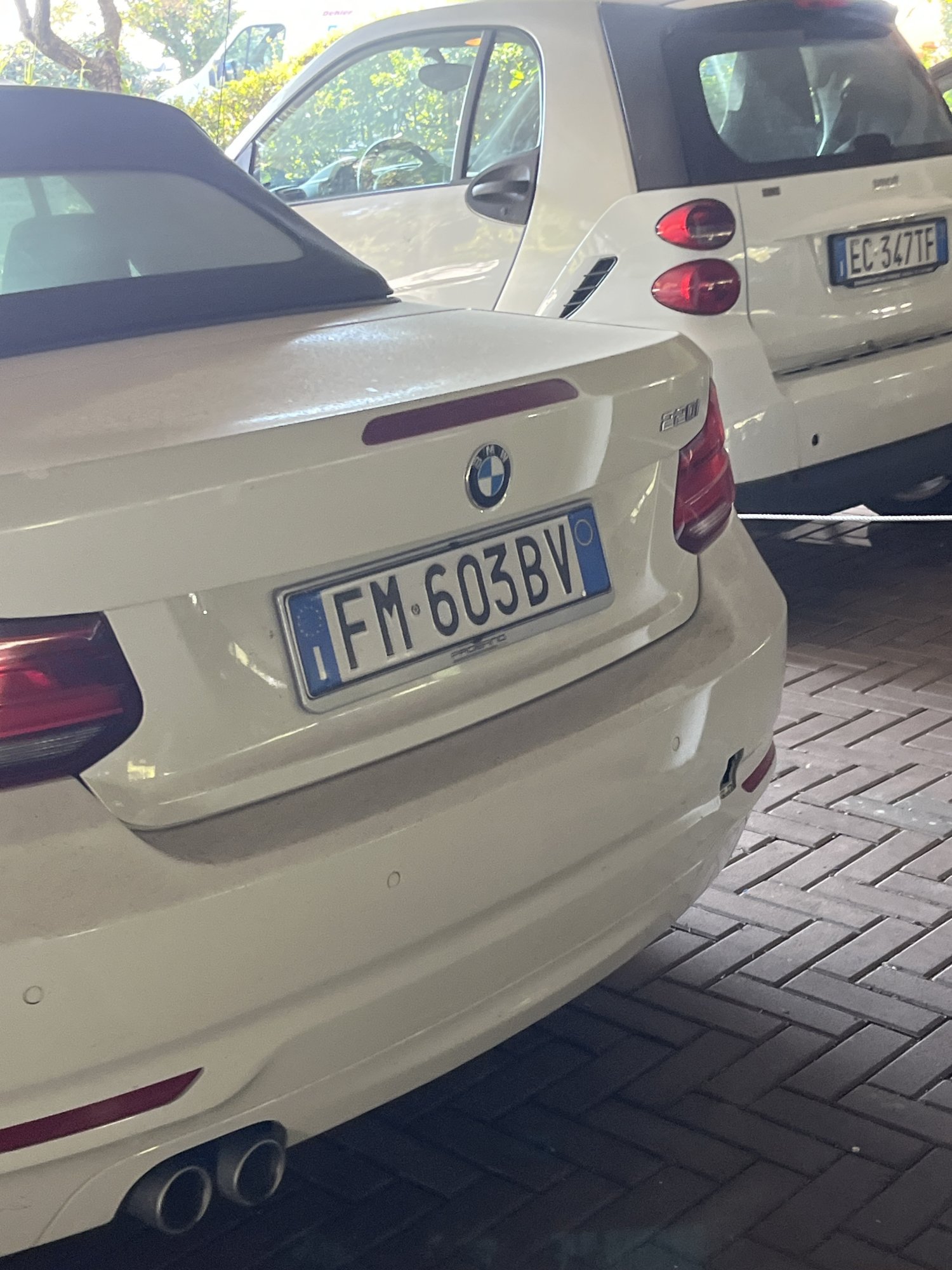 Numer rejestracyjny FM603BV posiada BMW Serie 2 Cabrio Numer rejestracyjny FM603BV posiada BMW Serie 2 Cabrio