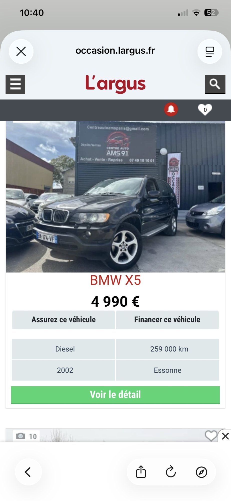 Numer rejestracyjny BA174VF posiada BMW X5